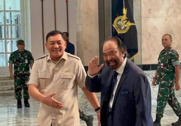 Nasdem dan PKS Temui Menhan Sjafrie, Silaturahmi atau Manuver Politik?