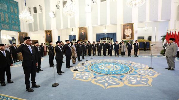 Prabowo Lantik Gubernur Papua: Ada Wakil Menteri dan Asisten Khusus Presiden