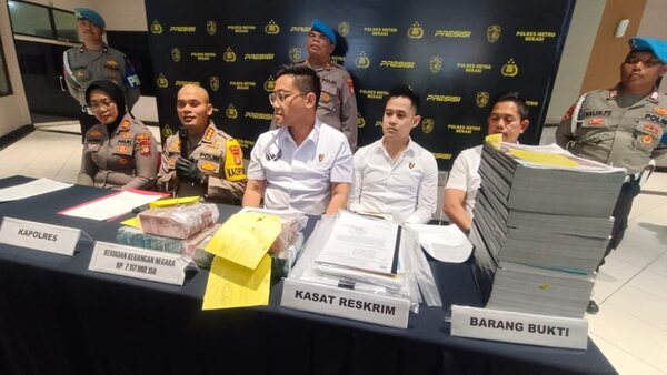 Polres Metro Bekasi Tetapkan 2 Tersangka Korupsi Dana Hibah NPCI Rp 7,1 Miliar