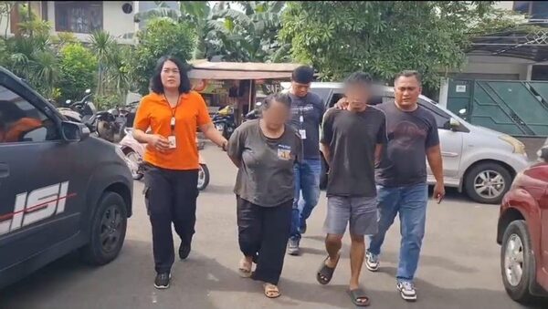 Pasutri Pencuri Uang Pedagang Bakso Ditangkap Polisi